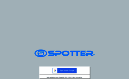 login.spottertech.com