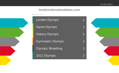 londonolympicsdates.com