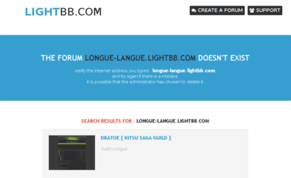 longue-langue.lightbb.com