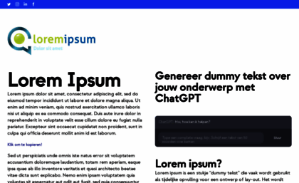 loremipsum.nl