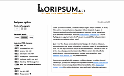 loripsum.net