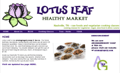 lotusleafhealthymarket.com