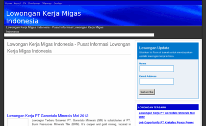 lowongankerjamigasindonesia.com