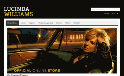 lucindawilliams.portmerch.com