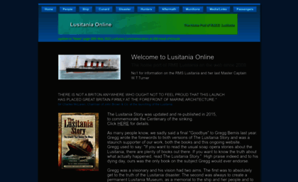 lusitania.net