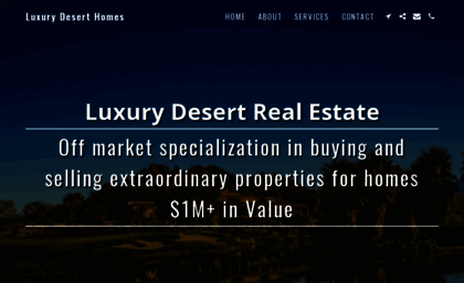 luxurydeserthomes.com