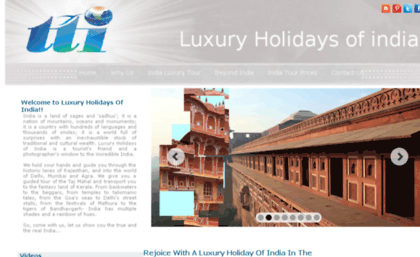 luxuryholidaysofindia.com