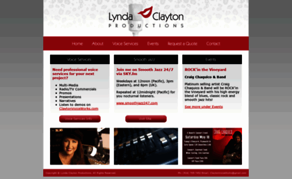 lyndaclaytonproductions.com