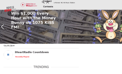 m.1075kissfm.com