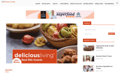 m.deliciousliving.com