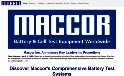 maccor.com