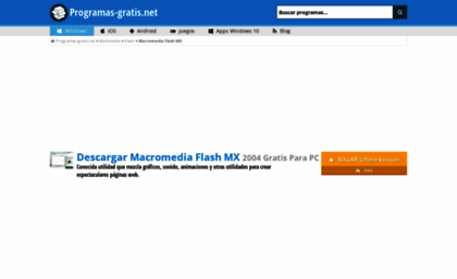 macromedia-flash-mx2004.programas-gratis.net