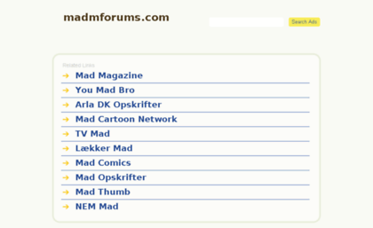 madmforums.com