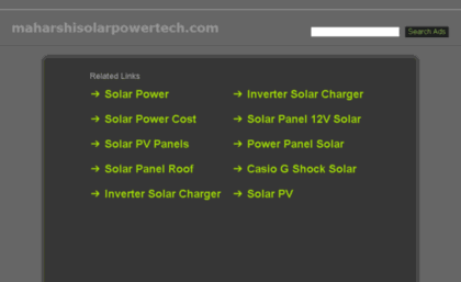 maharshisolarpowertech.com