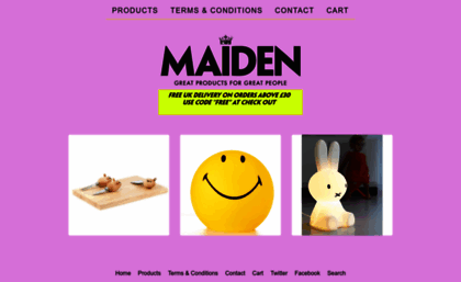 maiden.bigcartel.com