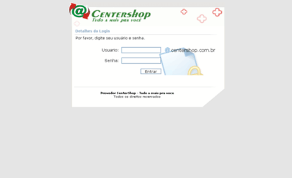 mail.centershop.com.br