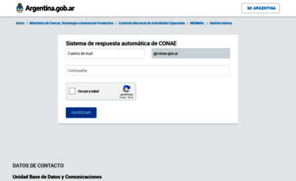 mail.conae.gov.ar