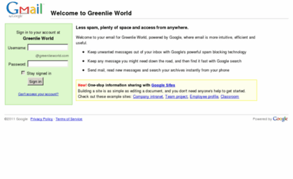 mail.greenlieworld.com