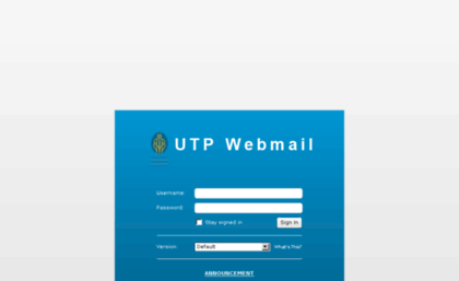 mail.utp.edu.my