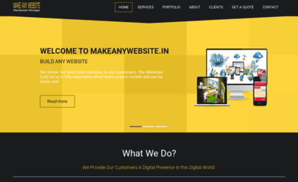 makeanywebsite.in