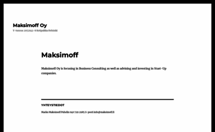 maksimoff.com