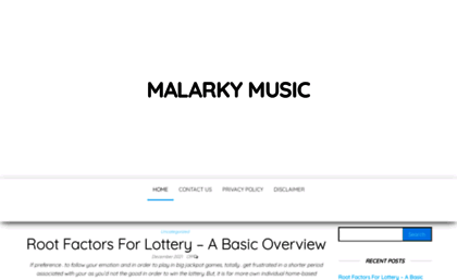 malarkymusic.com