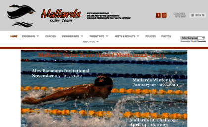 mallardsswimming.com