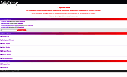 Mallumv.help website. Malayalam Movies Download | New Malayalam Movies