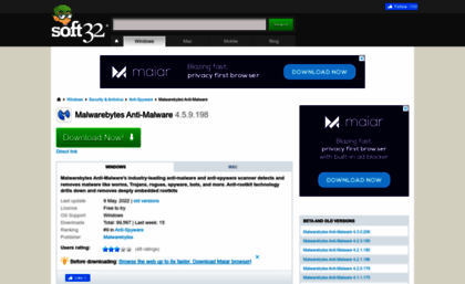 malwarebytes-anti-malware.soft32.com