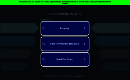 mammothcars.com
