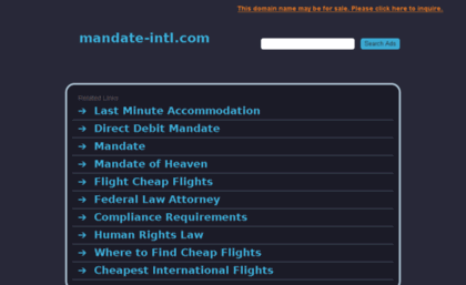 mandate-intl.com