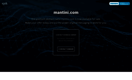 mantini.com