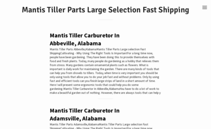 mantistillerparts.com