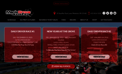 maplegroveraceway.com