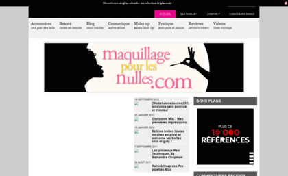 maquillagepourlesnulles.com