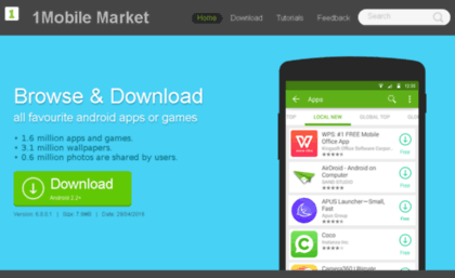 one mobile market for download