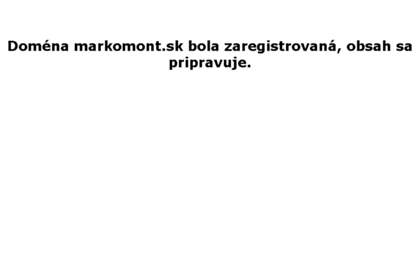 markomont.sk