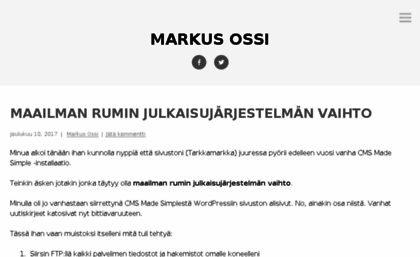 markusossi.fi