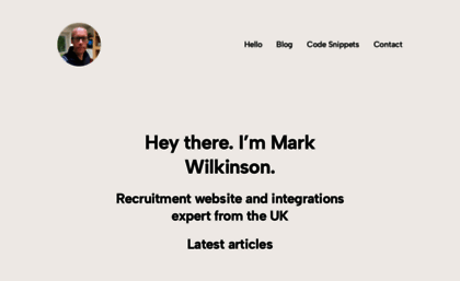 markwilkinson.me