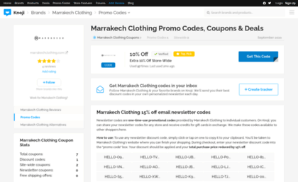 marrakechclothing.bluepromocode.com