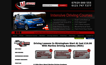 martins-driving-academy.com