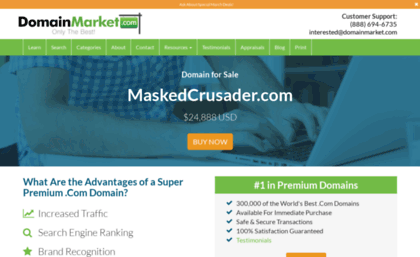maskedcrusader.com