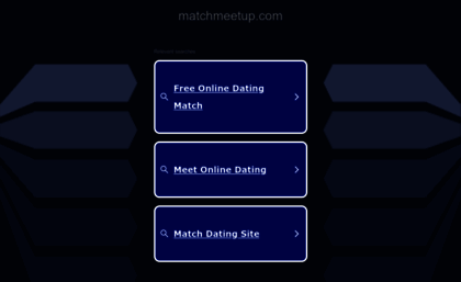 matchmeetup.com