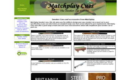 matchplay-cues.com