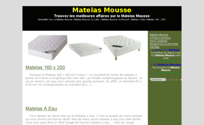 matelasmousse.org