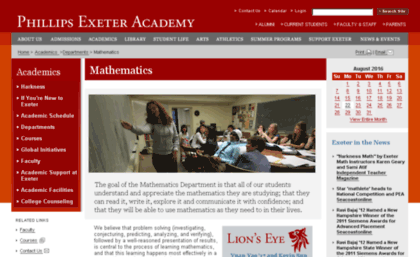 math.exeter.edu