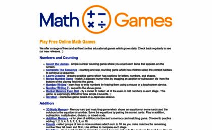 mathgames.org