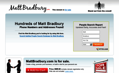mattbradbury.com