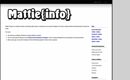 mattie.net