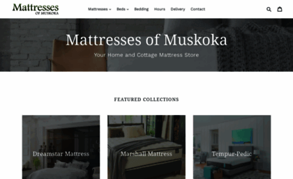 mattressesofmuskoka.com